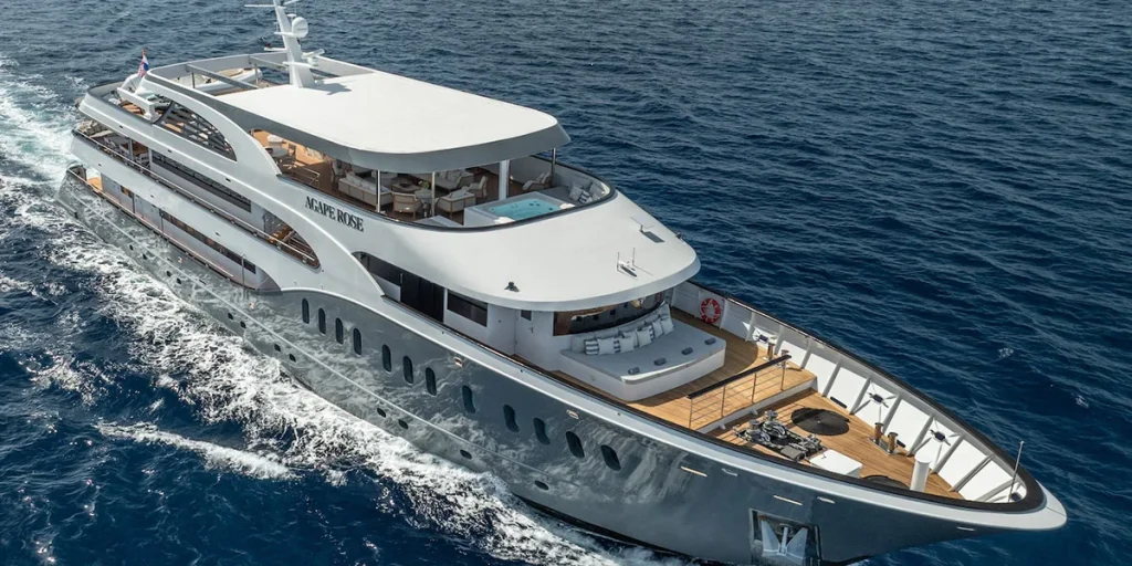 AGAPE ROSE Luxury Charter 48M Custom Yacht
