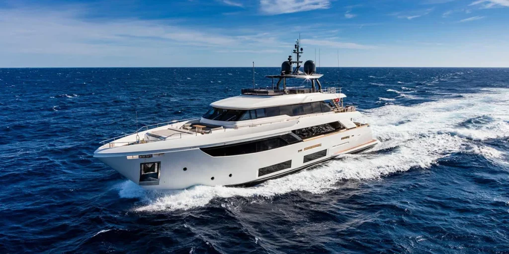 UPSTREAM Luxury Charter Yacht Custom Line Navetta 33